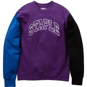 Brand New Staple Pigeon Tricolor Logo Crewneck